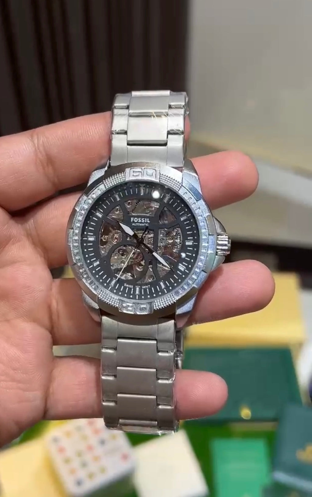 FOSSIL FULL AUTOMATIC SKELETON EDITION