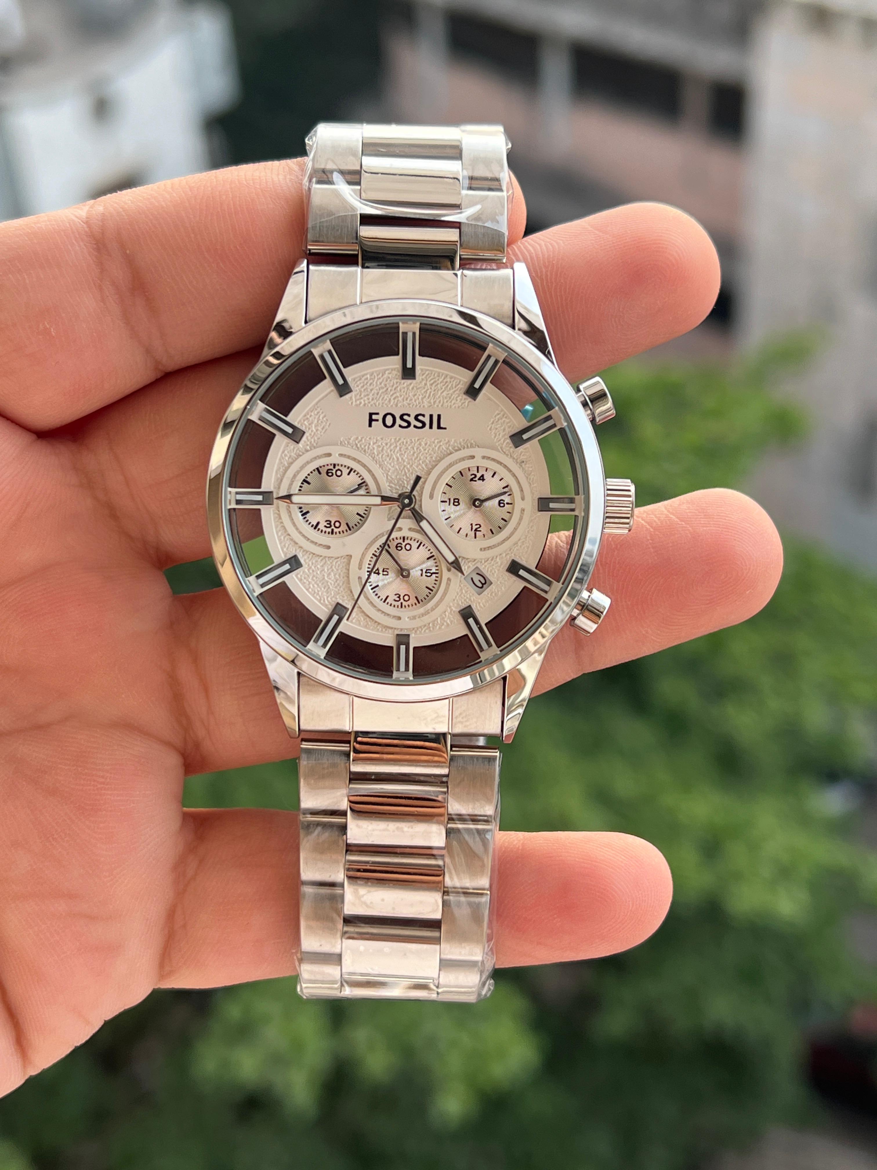 FOSSIL ALL CHRONO WORKING ⌚ PREMIUM EDITION