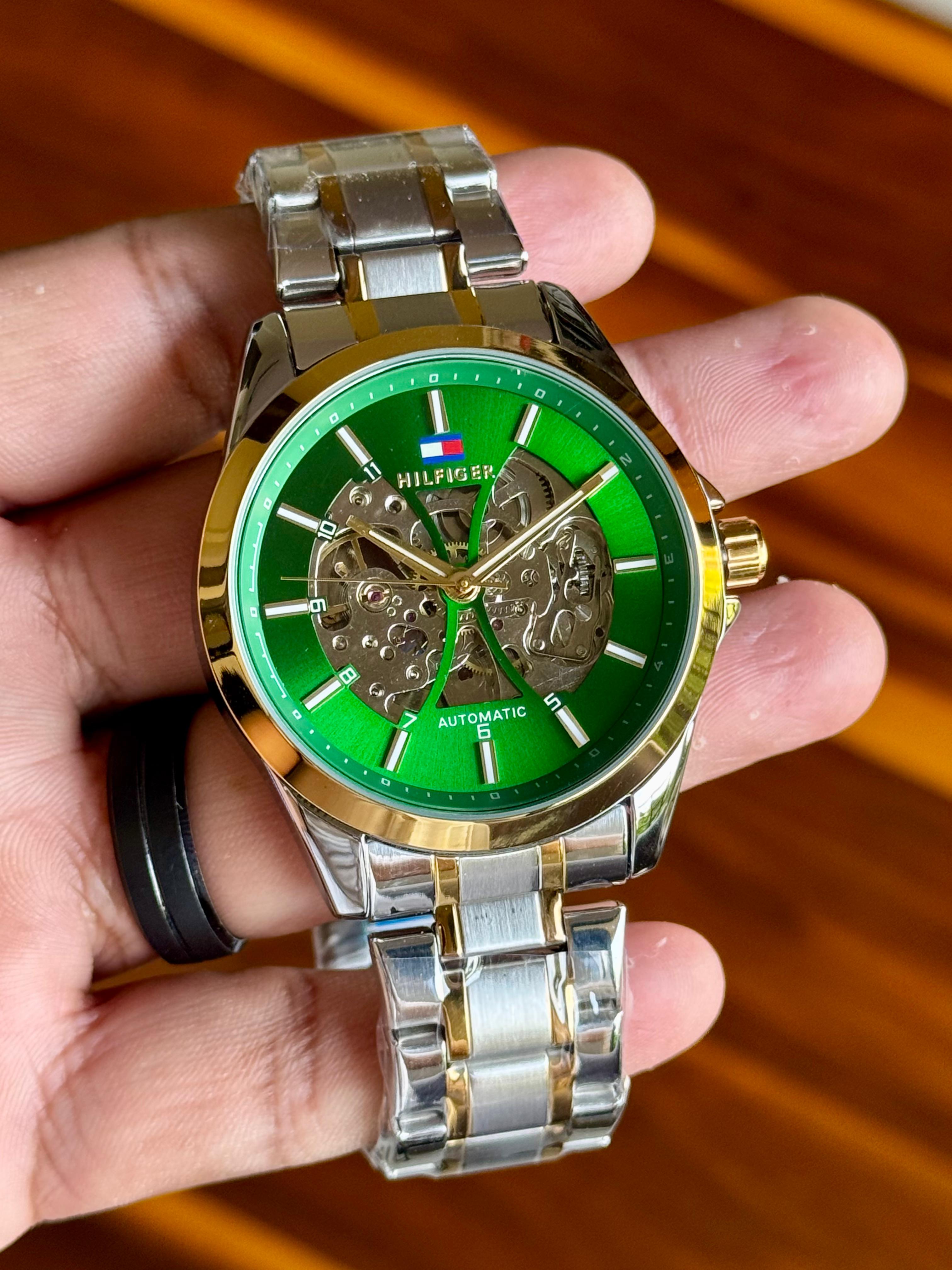 TOMMY HILFIGER MODERN AUTOMATIC WATCHES
