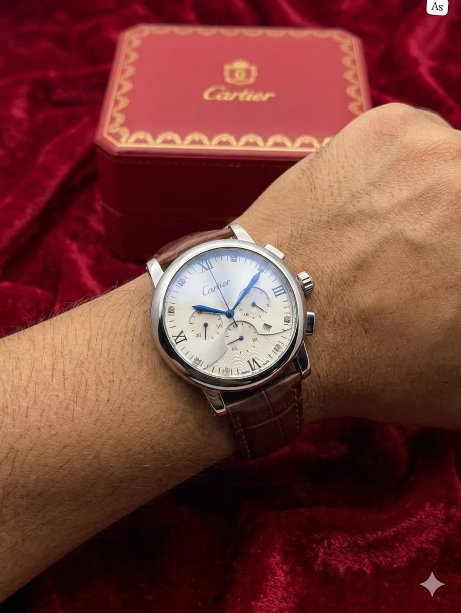 CARTIER MENS CRONOGRAPH WATCH