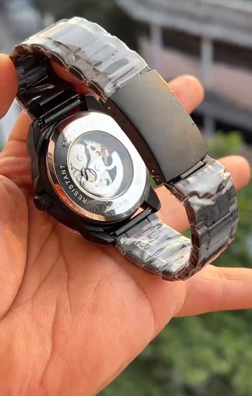 FOSSIL AUTOMATIC BLACK EDITION ⚙️ FULL AUTOMATIC MOVEMENT